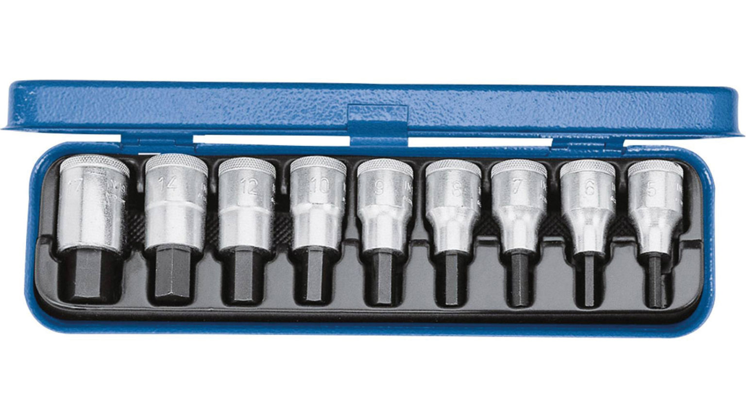 Screwdriver Bit Sockets 3/8” For InHex Screws SAMDEX