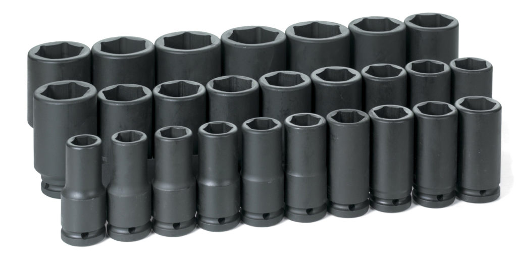 Impact Sockets Hexagon, Long Pattern SAMDEX