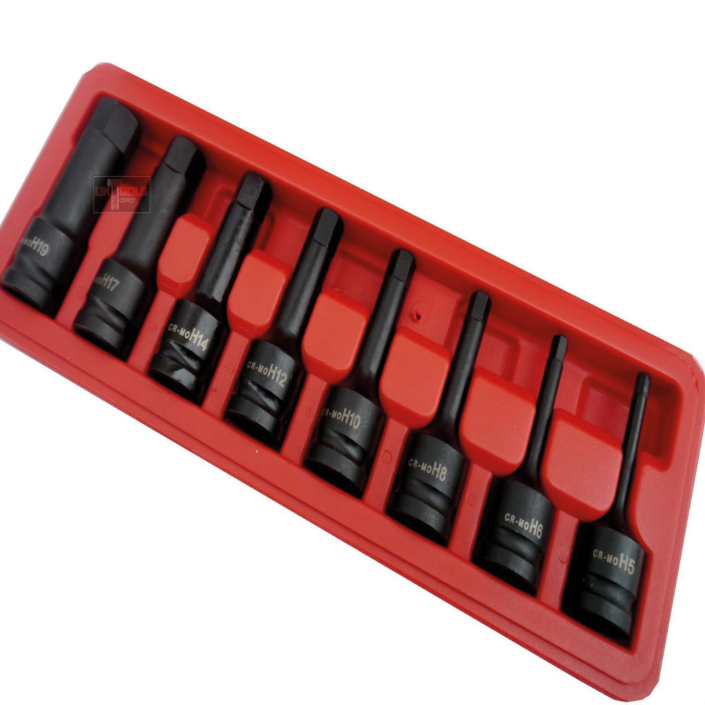 Impact Allen Key Sockets 1/2” – For In-Hex Screws – SAMDEX